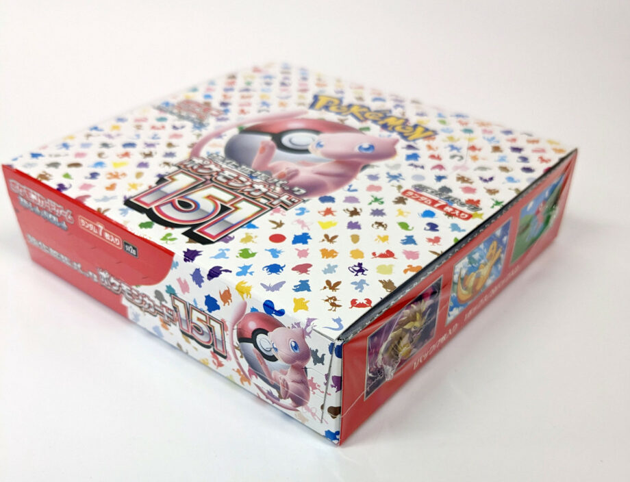 pokemon 151 japanese booster box image 2 pokemon 151 japanese booster box image 2