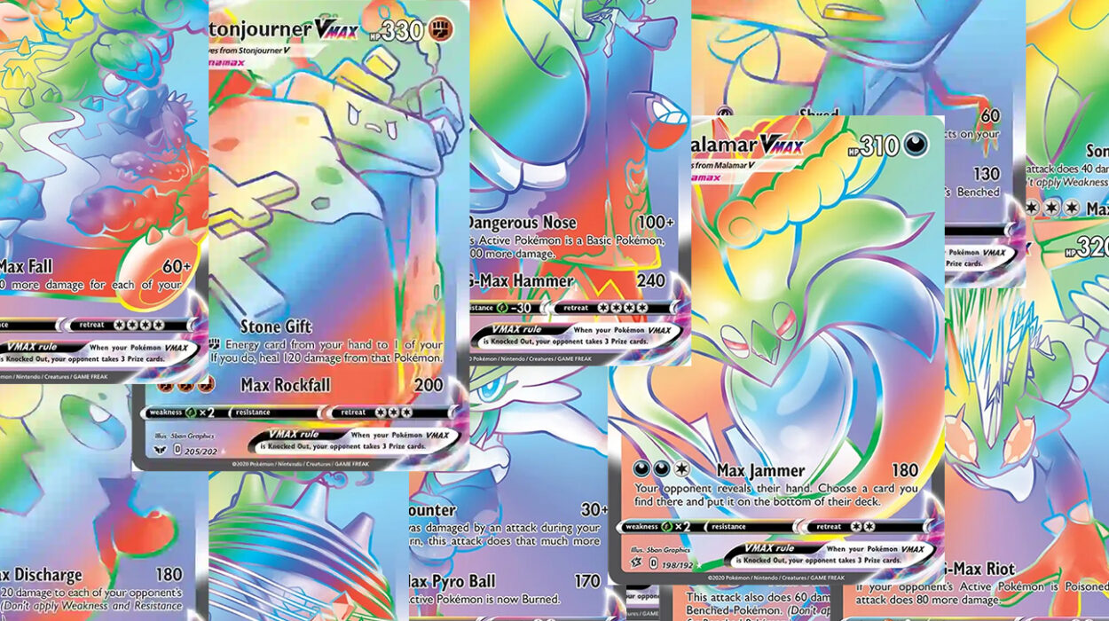 Rainbow Rare VMAX Pokemon Cards