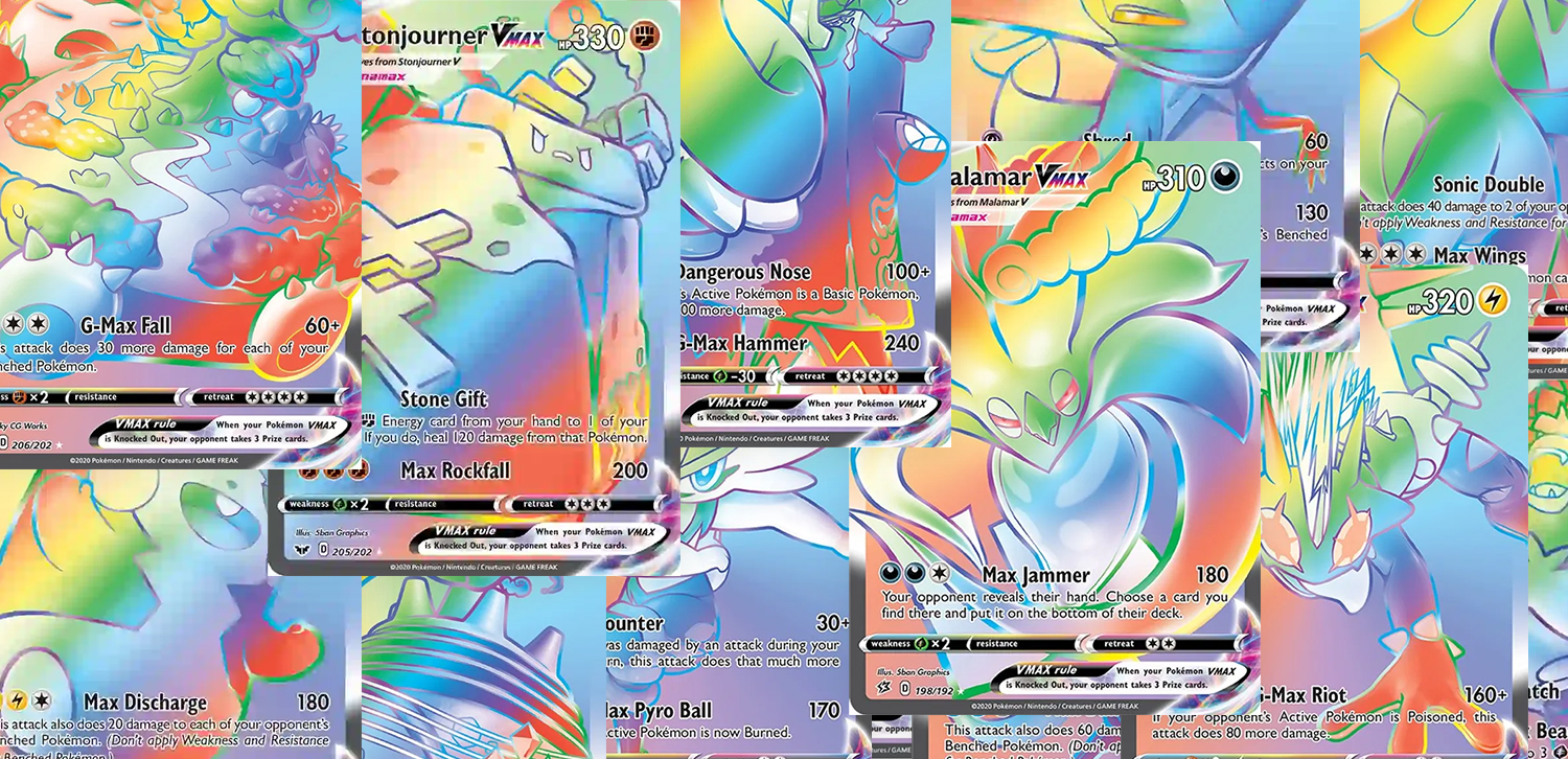 Rainbow Rare VMAX Pokemon Cards